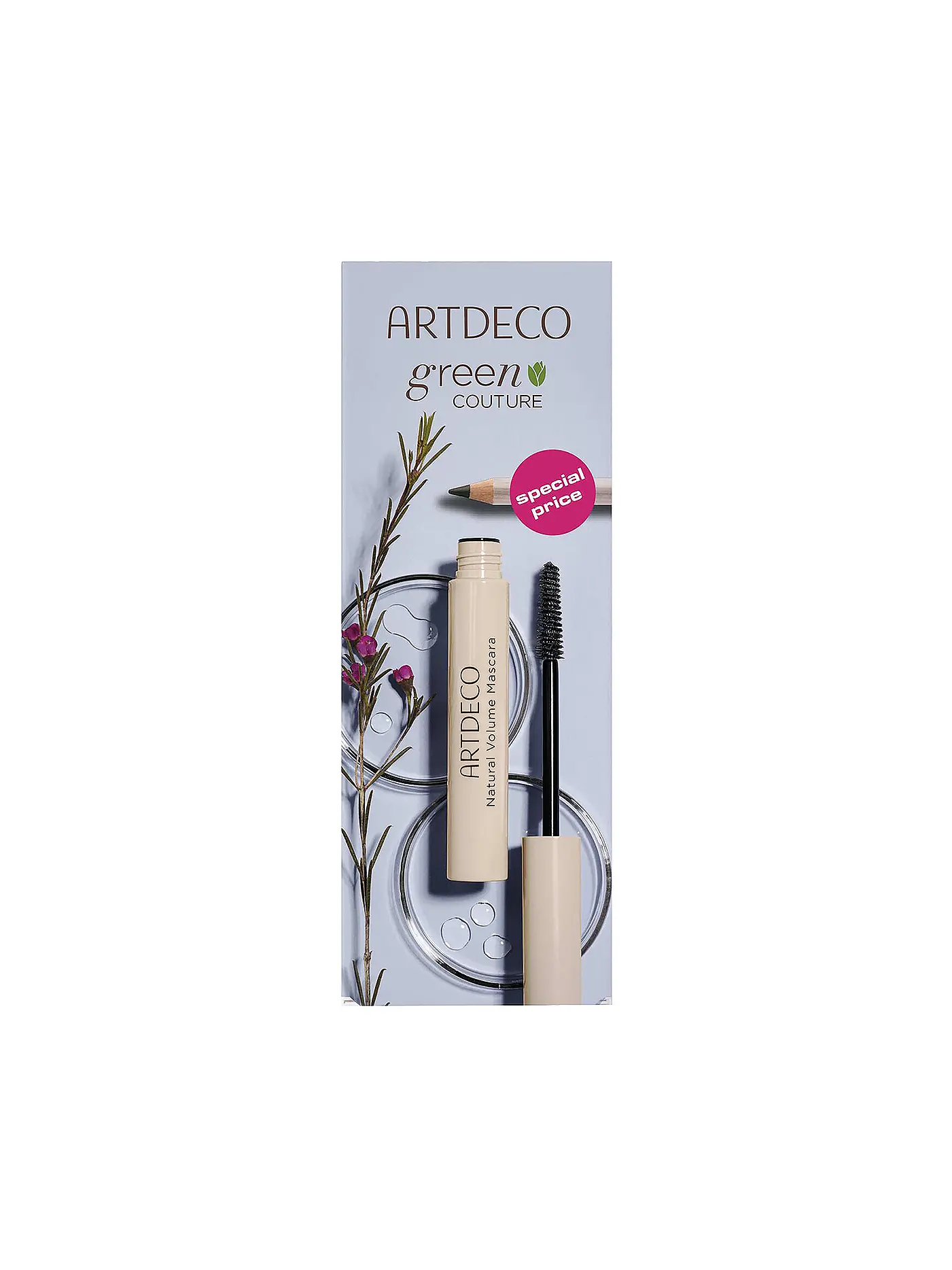 ARTDECO GREEN COUTURE | Geschenkset - GreenCouture Natural Volume Mascara & Smooth Eyeliner Set ( Black ) | 